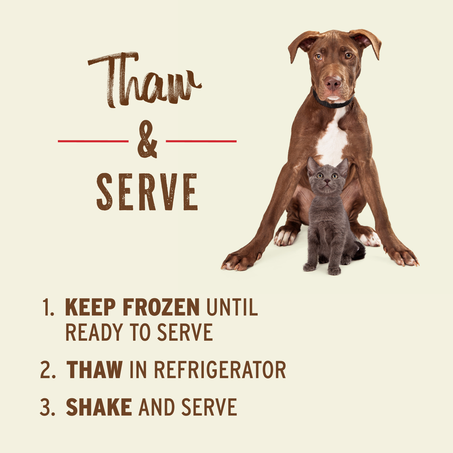 Raw Goat Milk for Cats & Dogs - Original Recipe