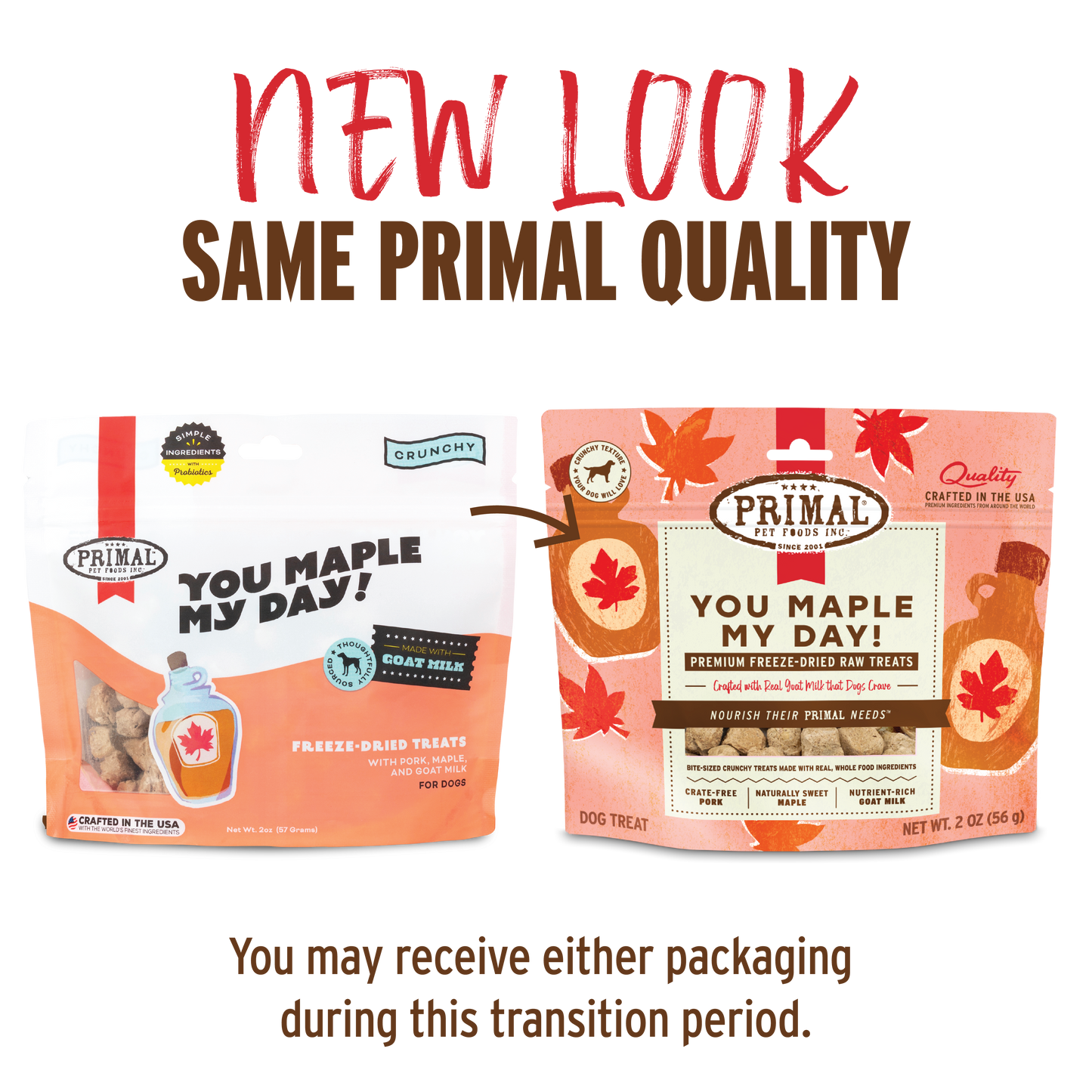 Freeze-Dried Raw Dog Treats - You Maple My Day