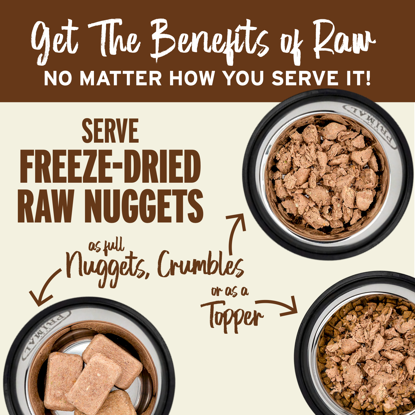 Freeze-Dried Raw Nuggets Cat Food - Chicken & Salmon Recipe