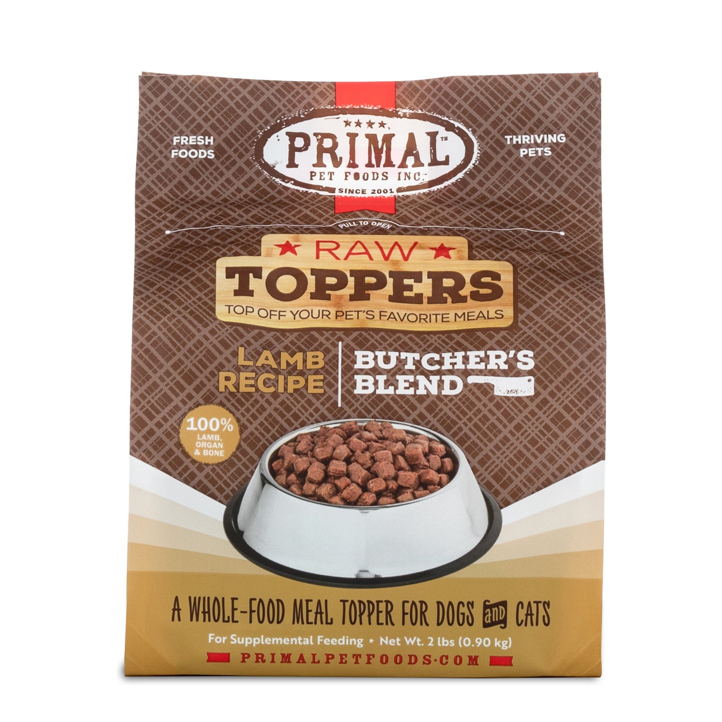 Butcher’s Blend Raw Toppers for Cat & Dog - Lamb Recipe