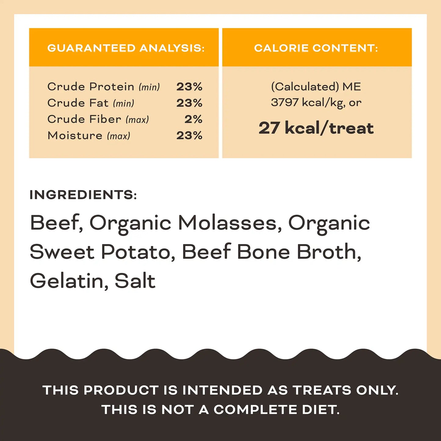 FriendChips Matter Jerky Treats for Dogs - Beef Recipe