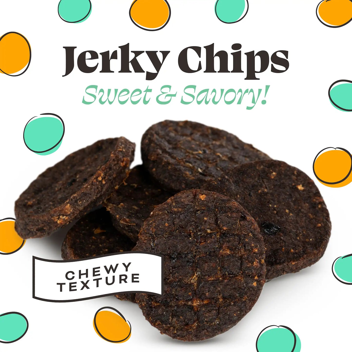 FriendChips Matter Jerky Treats for Dogs - Beef Recipe