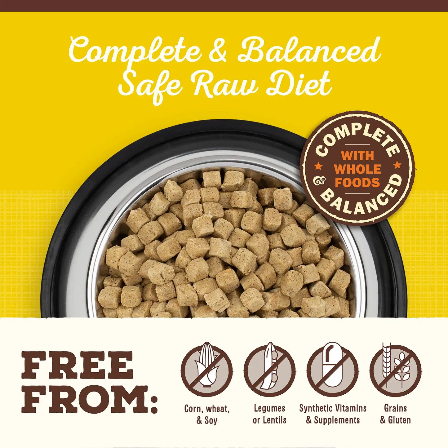 Freeze-Dried Raw Scoopable Pronto Dog Food - Puppy Recipe