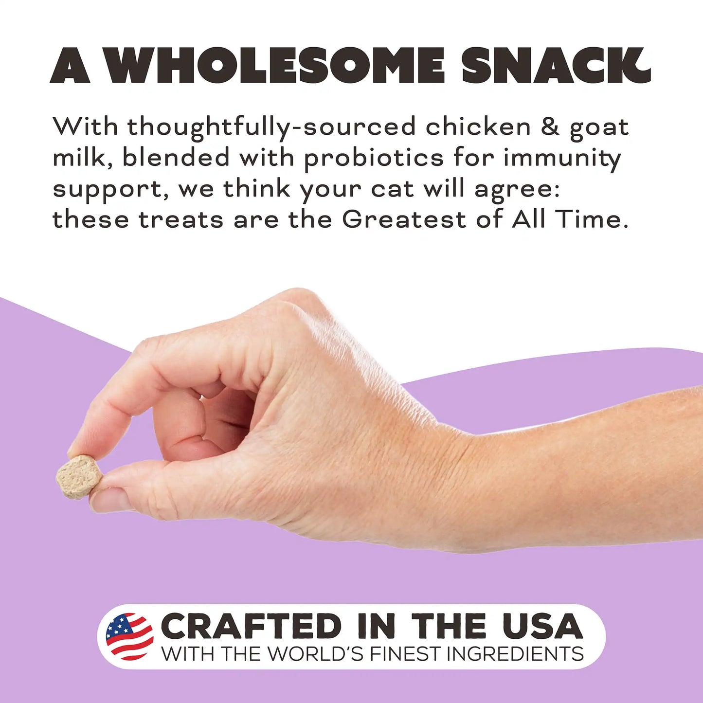 Freeze-Dried Raw Cat Treats - The G.O.A.T.