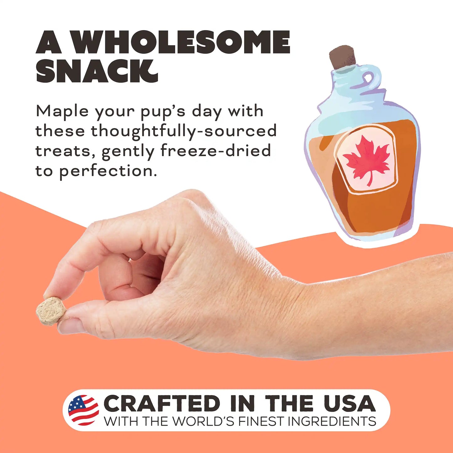 Freeze-Dried Raw Dog Treats - You Maple My Day
