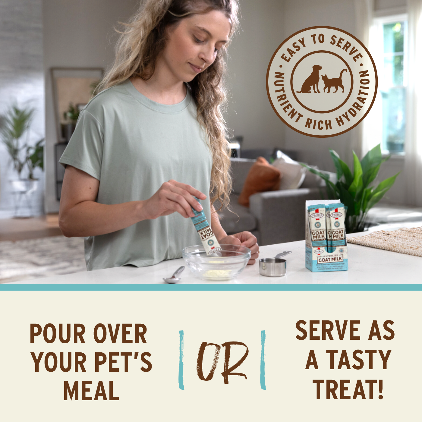 Dehydrated Goat Milk for Dogs and Cats - Sticks