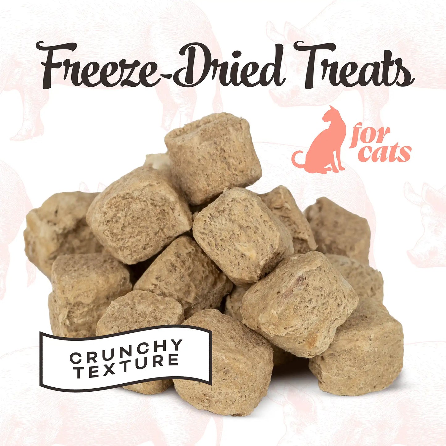 Liver Laugh Love Freeze-Dried Treats for Cats - Pork Liver Recipe