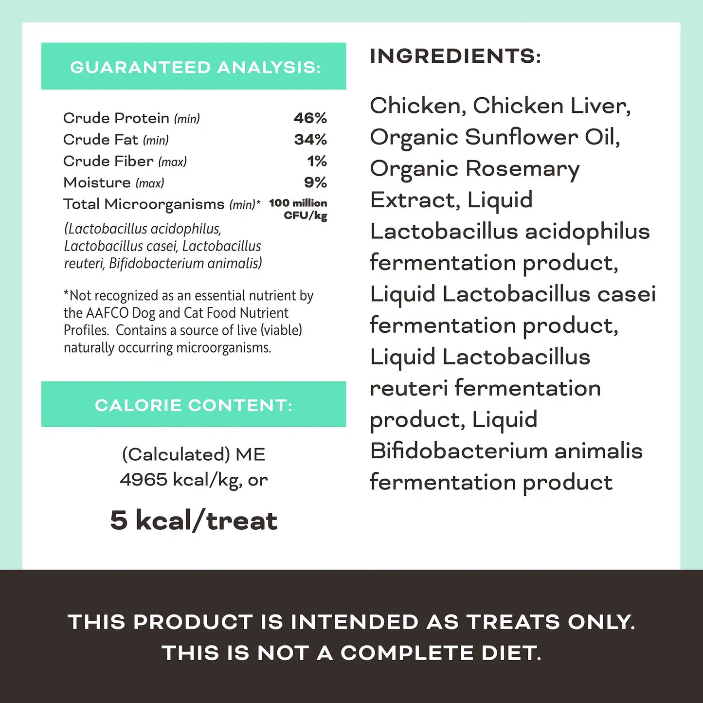 Liver Laugh Love Freeze-Dried Treats for Dogs - Chicken Liver Recipe