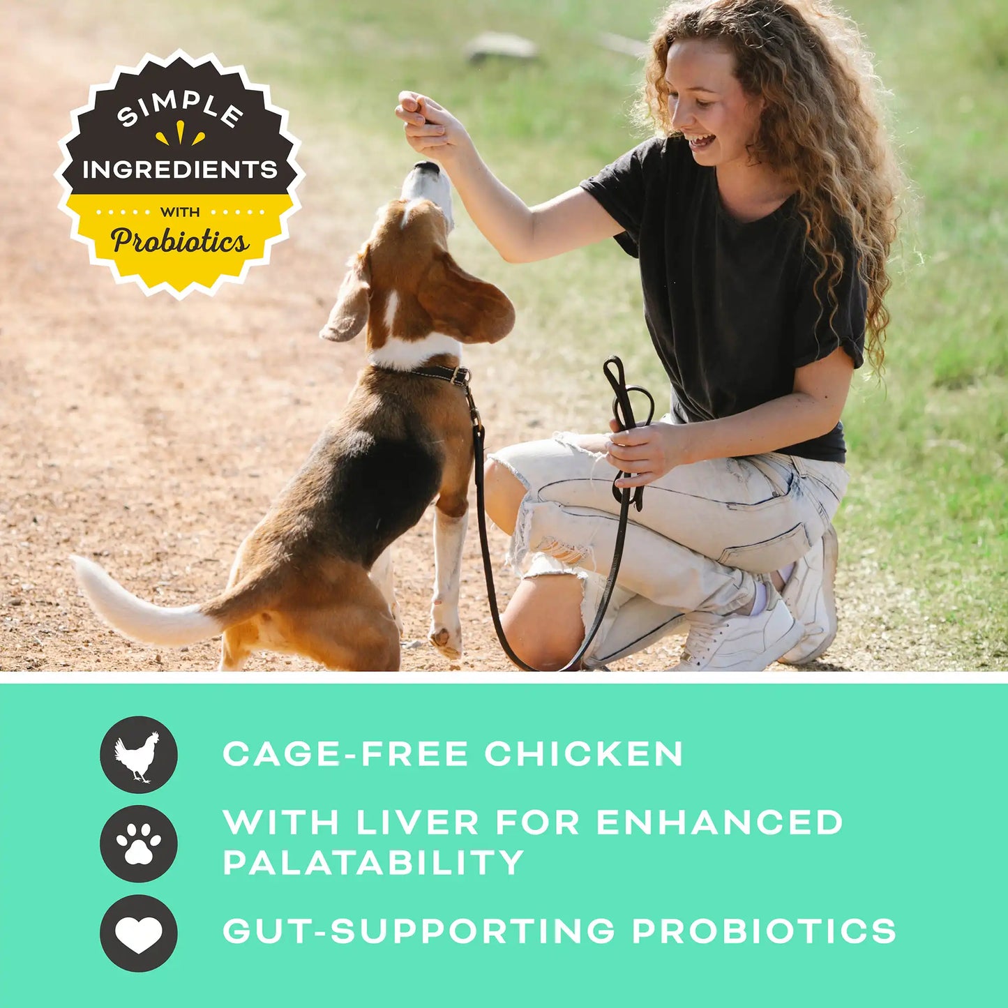 Liver Laugh Love Freeze-Dried Treats for Dogs - Chicken Liver Recipe