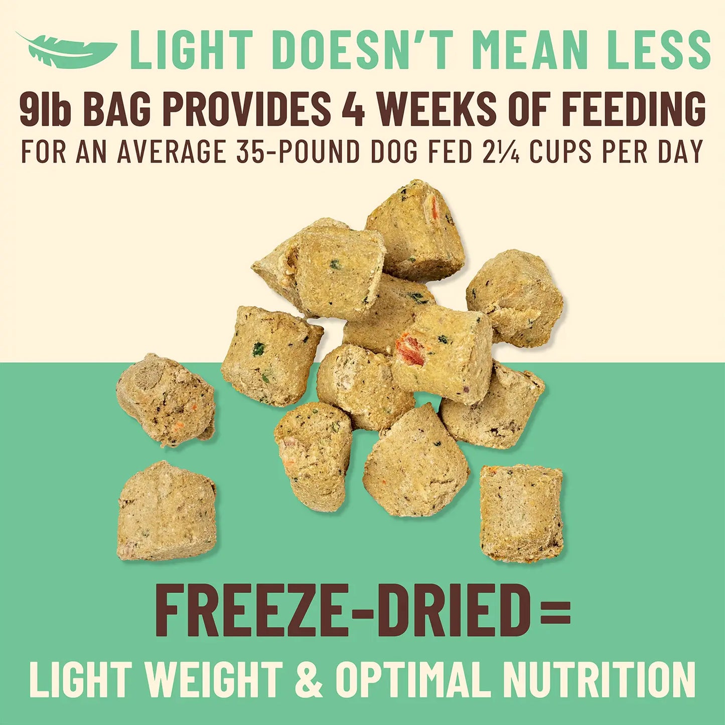 Kibble in the Raw Dog Food - Chicken Recipe
