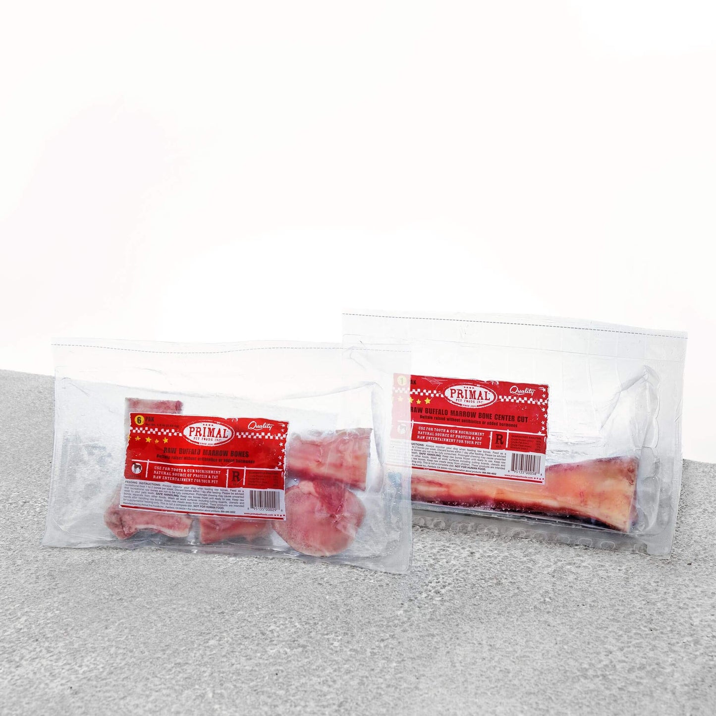 Raw Recreational Bones for Dogs - Buffalo Marrow
