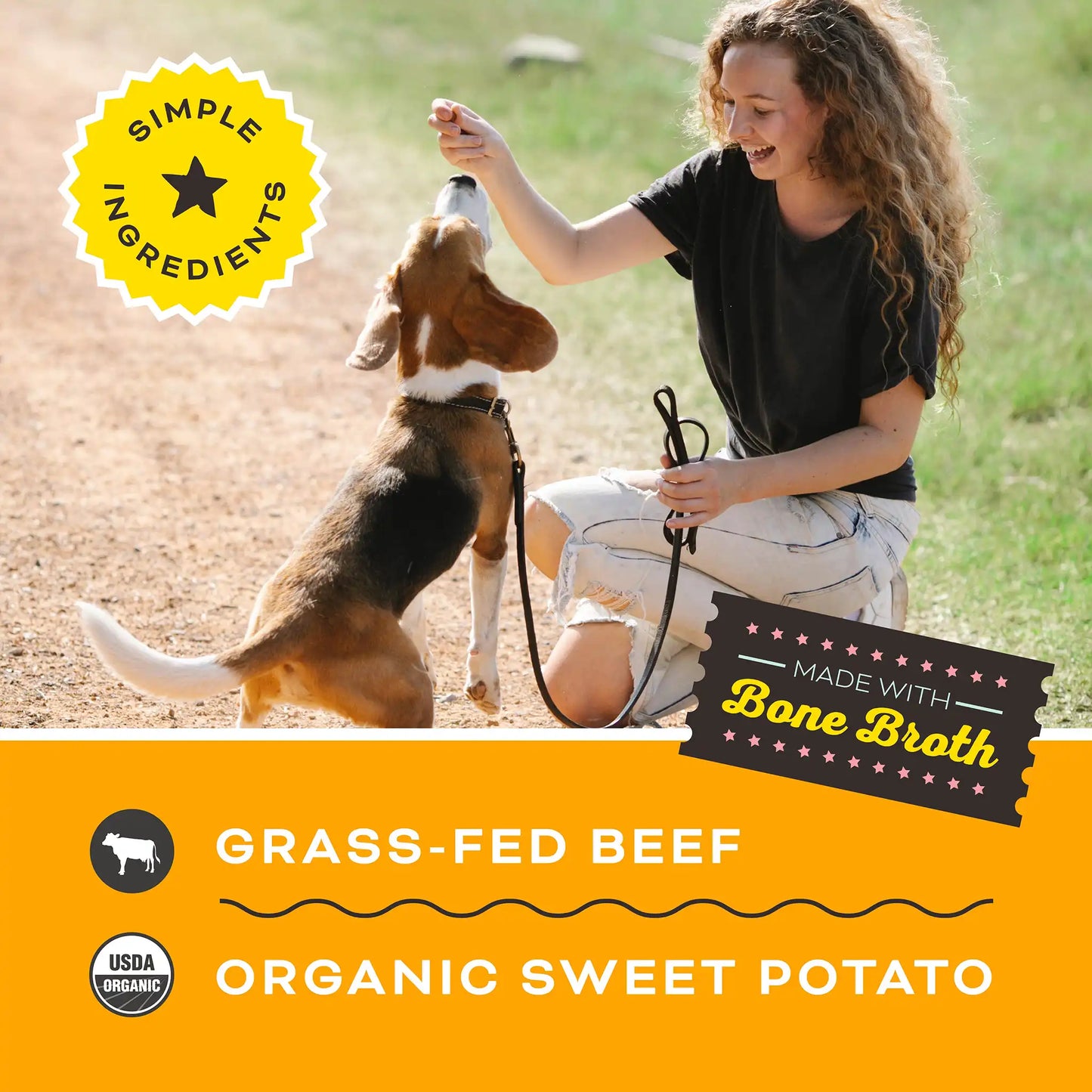 Give Pieces a Chance Jerky Treats for Dogs - Beef Recipe