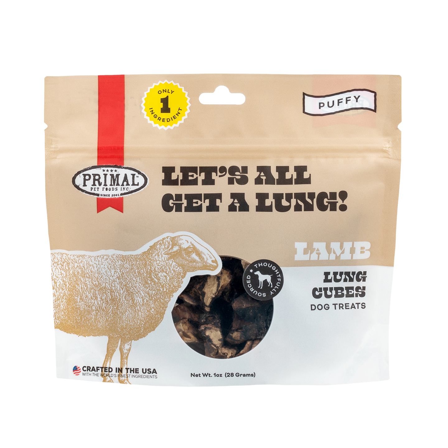 Let’s All Get a Lung Dehydrated Dog Treats - Lamb Recipe