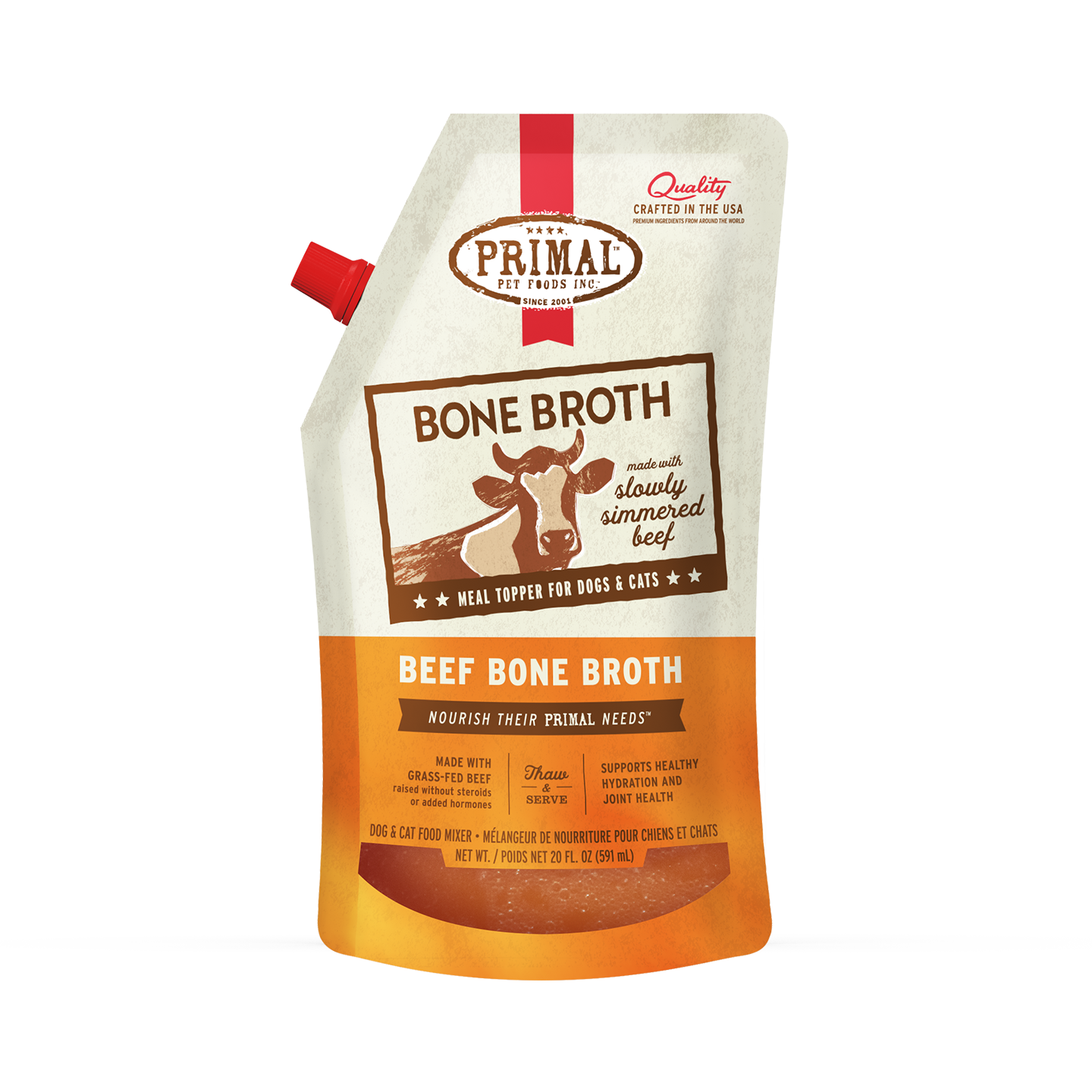 Bone Broth for Cats and Dogs - Beef Recipe