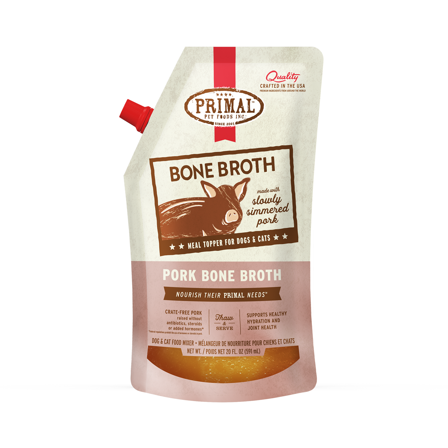 Bone Broth for Cats and Dogs - Pork Recipe