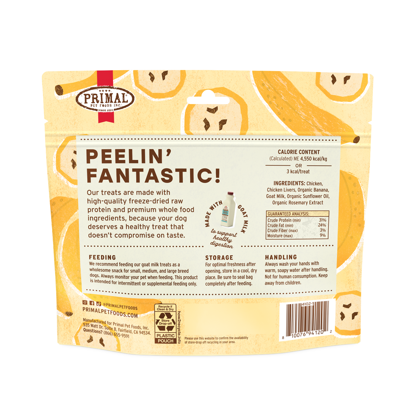 Freeze-Dried Raw Dog Treats - Peelin’ Fantastic