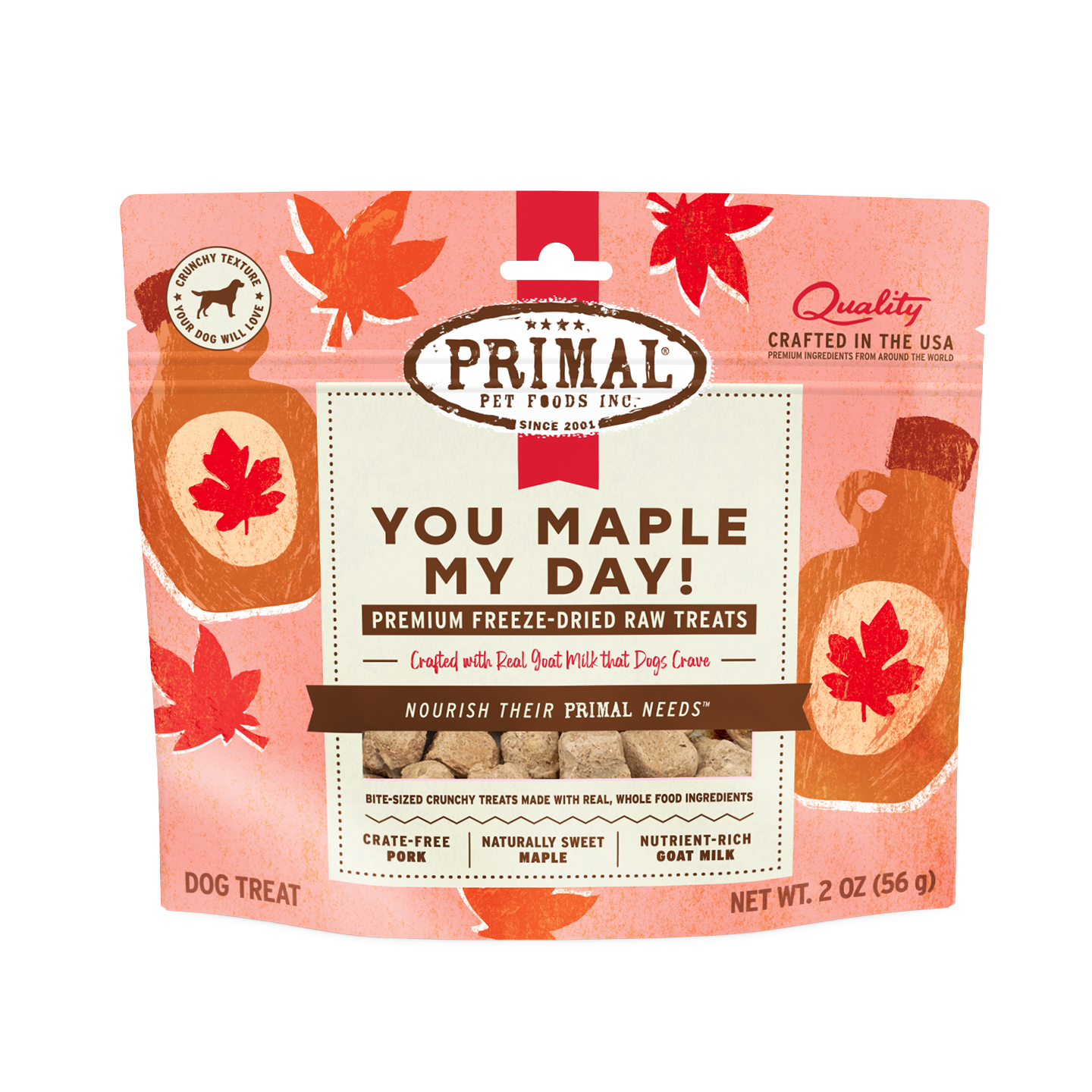 Freeze-Dried Raw Dog Treats - You Maple My Day