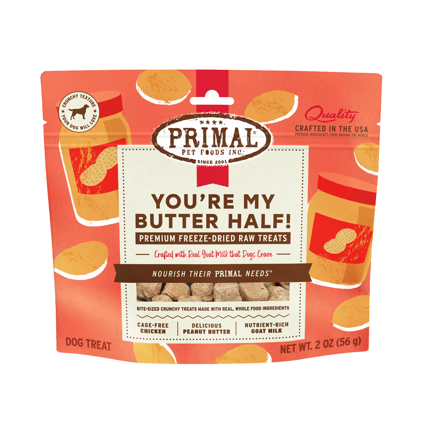 Freeze-Dried Raw Dog Treats - You're My Butter Half