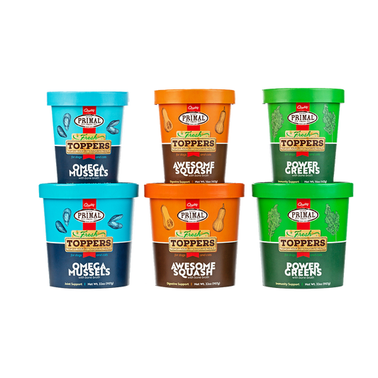 Fresh Toppers for Cat & Dog Food