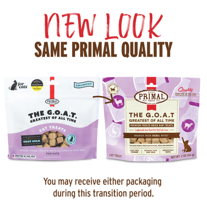 Freeze-Dried Raw Cat Treats - The G.O.A.T.