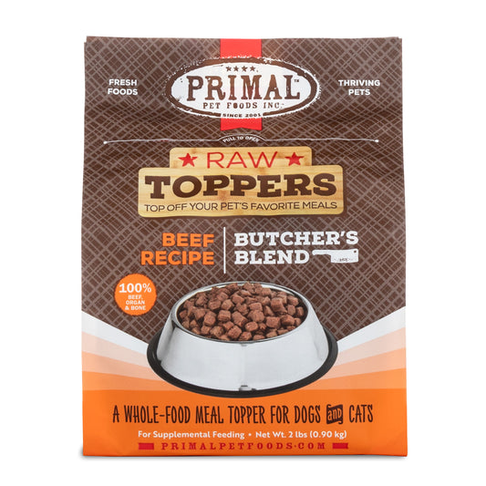 Butcher’s Blend Raw Toppers for Cat & Dog - Beef Recipe