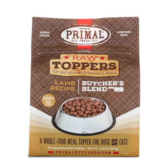 Butcher’s Blend Raw Toppers for Cat & Dog - Lamb Recipe