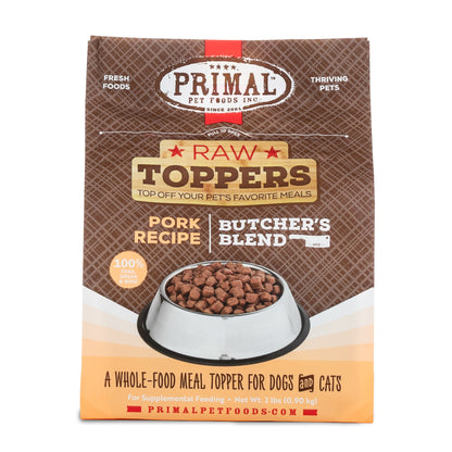 Butcher’s Blend Raw Toppers for Cat & Dog - Pork Recipe
