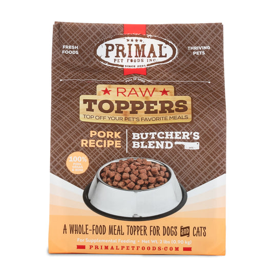 Butcher’s Blend Raw Toppers for Cat & Dog - Pork Recipe