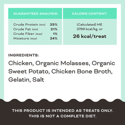 FriendChips Matter Jerky Treats for Dogs - Chicken Recipe