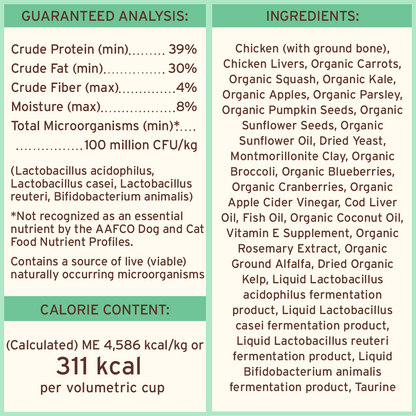 Freeze-Dried Raw Scoopable Pronto Dog Food - Chicken Recipe