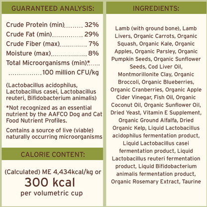 Freeze-Dried Raw Scoopable Pronto Dog Food - Lamb Recipe