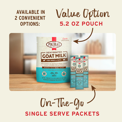 Dehydrated Goat Milk for Dogs and Cats - Sticks
