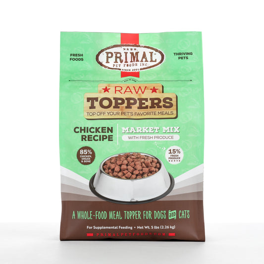 Market Mix Raw Topper for Cat & Dog - Chicken Recipe