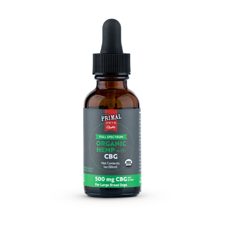 Supplements for Dogs - 500mg CBG per Bottle