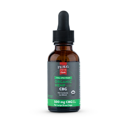 Supplements for Dogs - 500mg CBG per Bottle