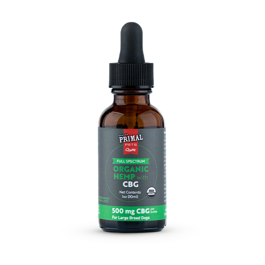 Supplements for Dogs - 500mg CBG per Bottle