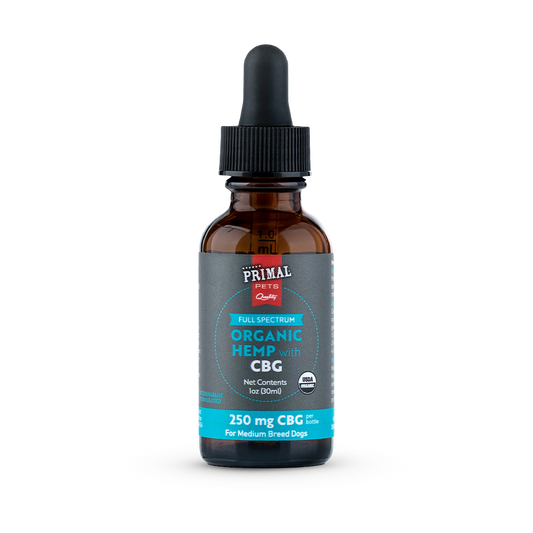 Supplements for Dogs - 250mg CBG per Bottle