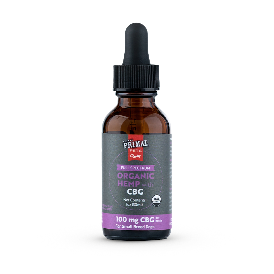 Supplements for Dogs - 100mg CBG per Bottle