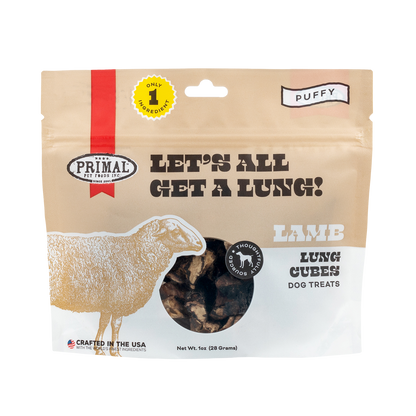 Let’s All Get a Lung Dehydrated Dog Treats - Lamb Recipe