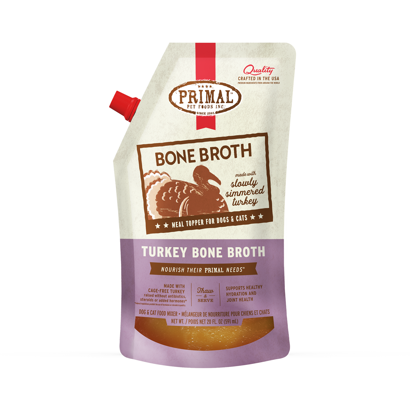 Bone Broth for Cats and Dogs - Turkey Recipe