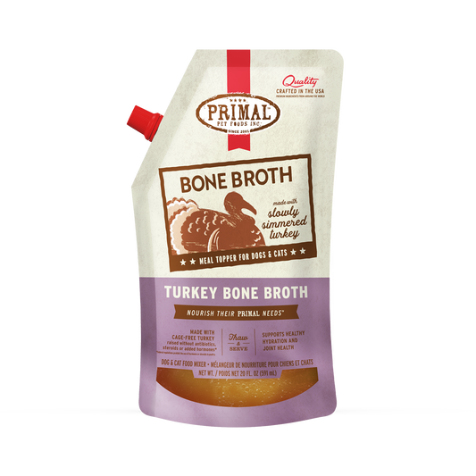 Bone Broth for Cats and Dogs - Turkey Recipe