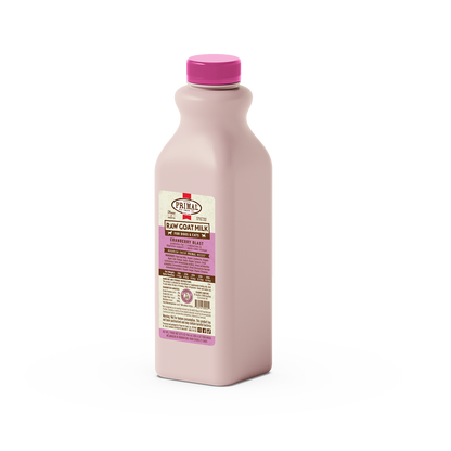 Raw Goat Milk for Cats & Dogs - Cranberry Blast Recipe