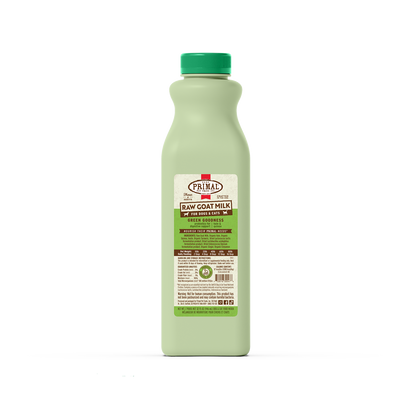 Raw Goat Milk for Cats & Dogs - Green Goodness Recipe