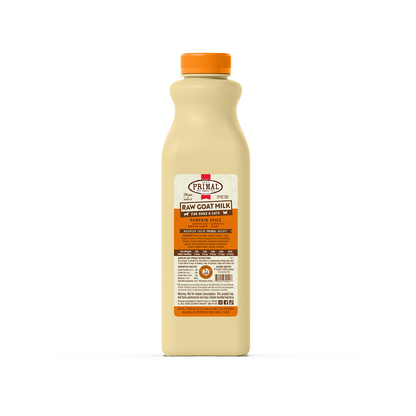 Raw Goat Milk for Cats & Dogs - Pumpkin Spice Recipe