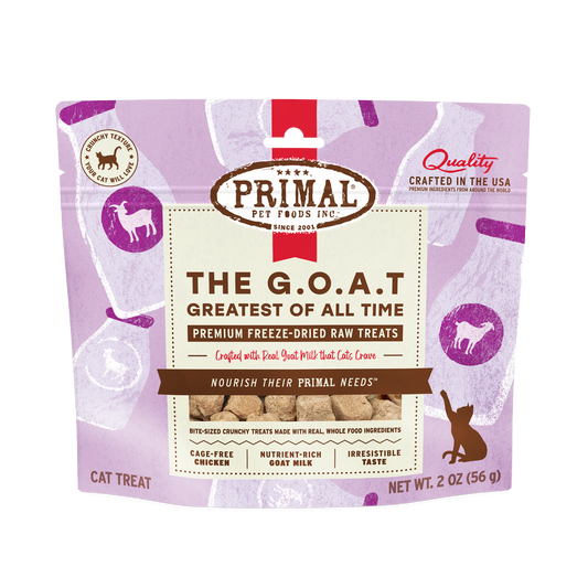 Freeze-Dried Raw Cat Treats - The G.O.A.T.