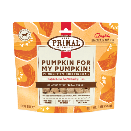 Freeze-Dried Raw Dog Treats - Pumpkin for My Pumpkin