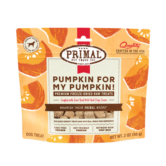 Freeze-Dried Raw Dog Treats - Pumpkin for My Pumpkin