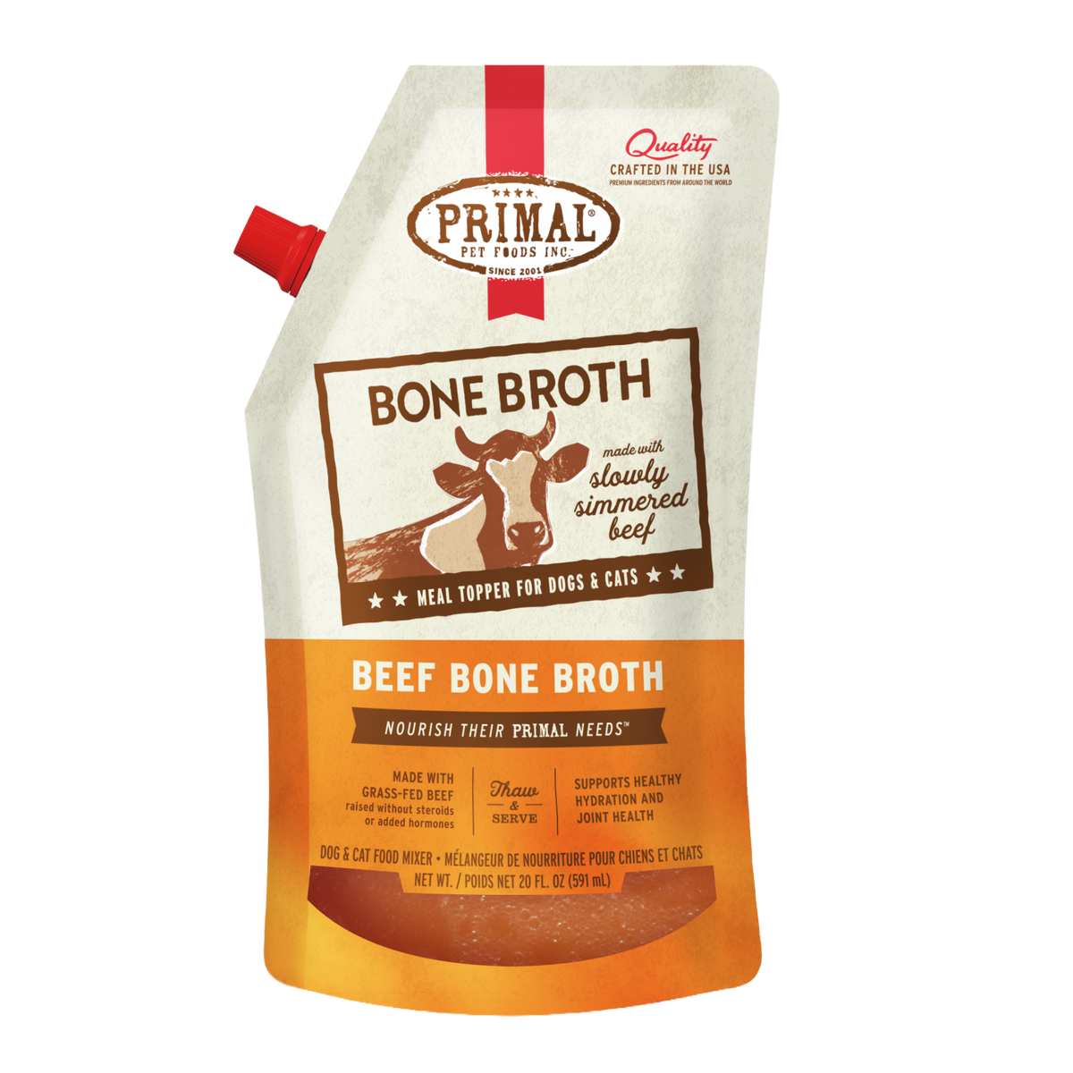 Bone Broth for Cats and Dogs - Beef Recipe