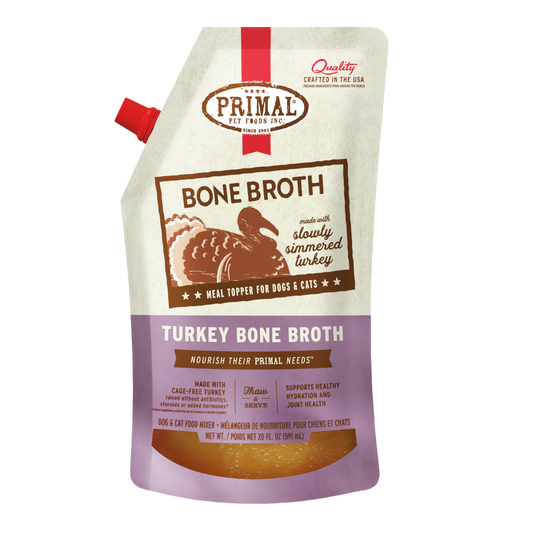 Bone Broth for Cats and Dogs - Turkey Recipe