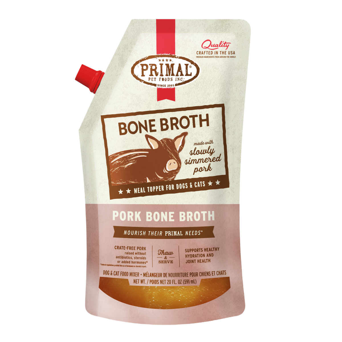 Bone Broth for Cats and Dogs - Pork Recipe